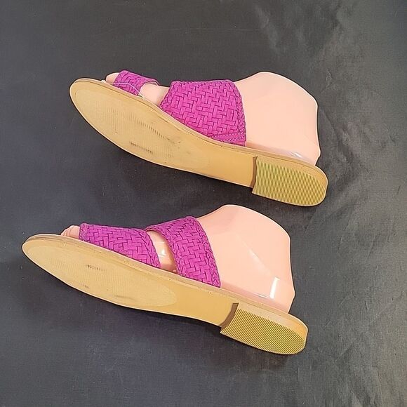 NEW CARLOS BY CARLOS SANTANA WOMEN'S HOLLY FABRIC SLIDE SANDAL - Picture 10 of 16